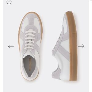 SVENSSON White & Beige Leather Sneaker - Men's Casual Trainer